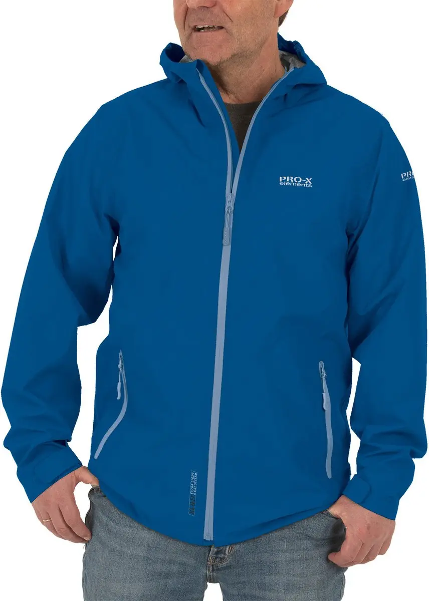 Pro-X Elements Blake Regenjas voor heren - Blauw - S - afbeelding 2 van 4
