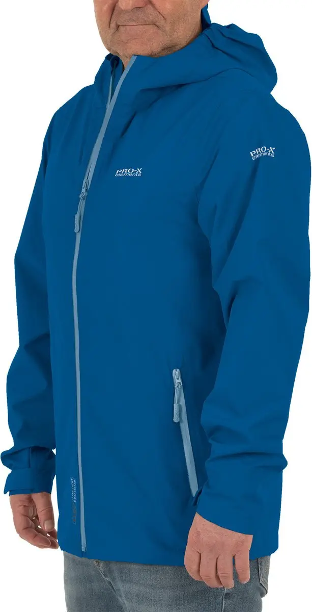 Pro-X Elements Blake Regenjas voor heren - Blauw - S - afbeelding 4 van 4
