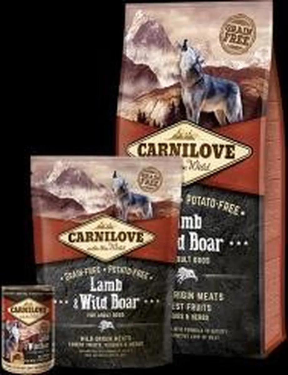 Carnilove Adult Lam & Wild Zwijn 1,5kg - afbeelding 6 van 6