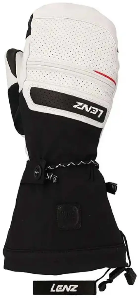 Lenz 9.0 Finger Cap Handschoenen Wit,Zwart L Vrouw