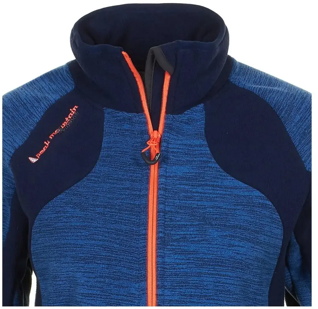 Peak Mountain Acut Dames Fleecejack - Blauw - M - afbeelding 4 van 6