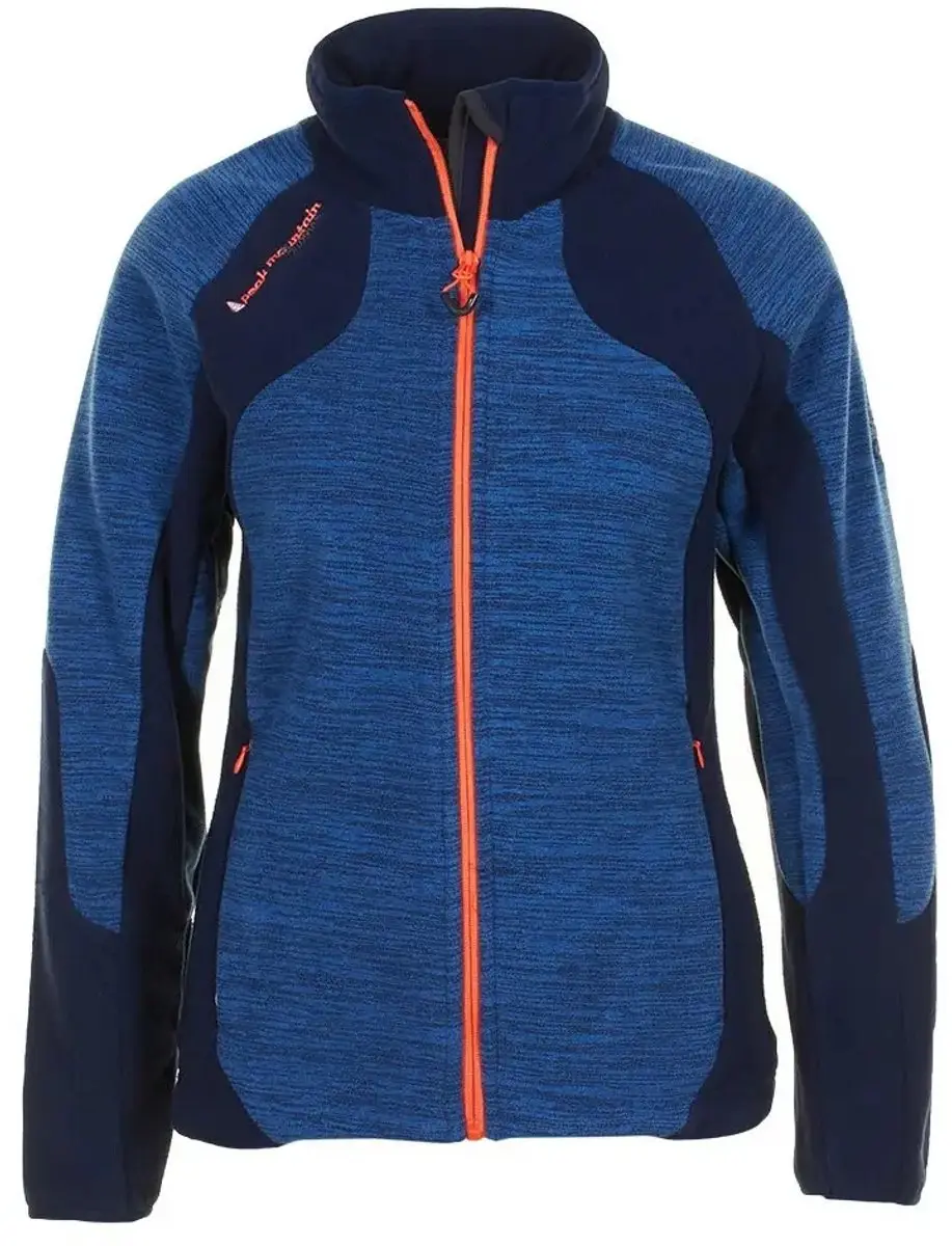 Peak Mountain Acut Dames Fleecejack - Blauw - M - afbeelding 6 van 6