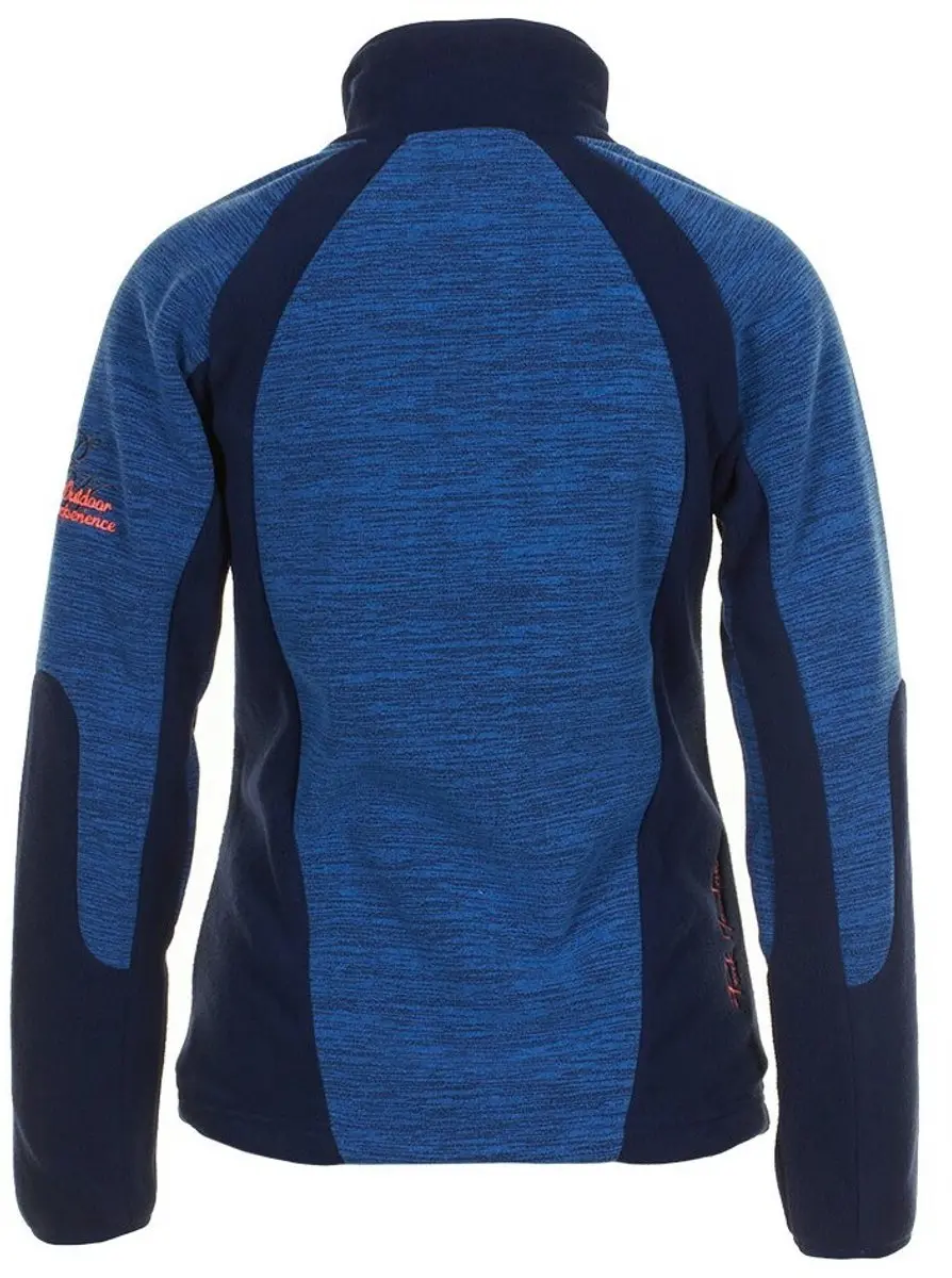 Peak Mountain Acut Dames Fleecejack - Blauw - M - afbeelding 3 van 6