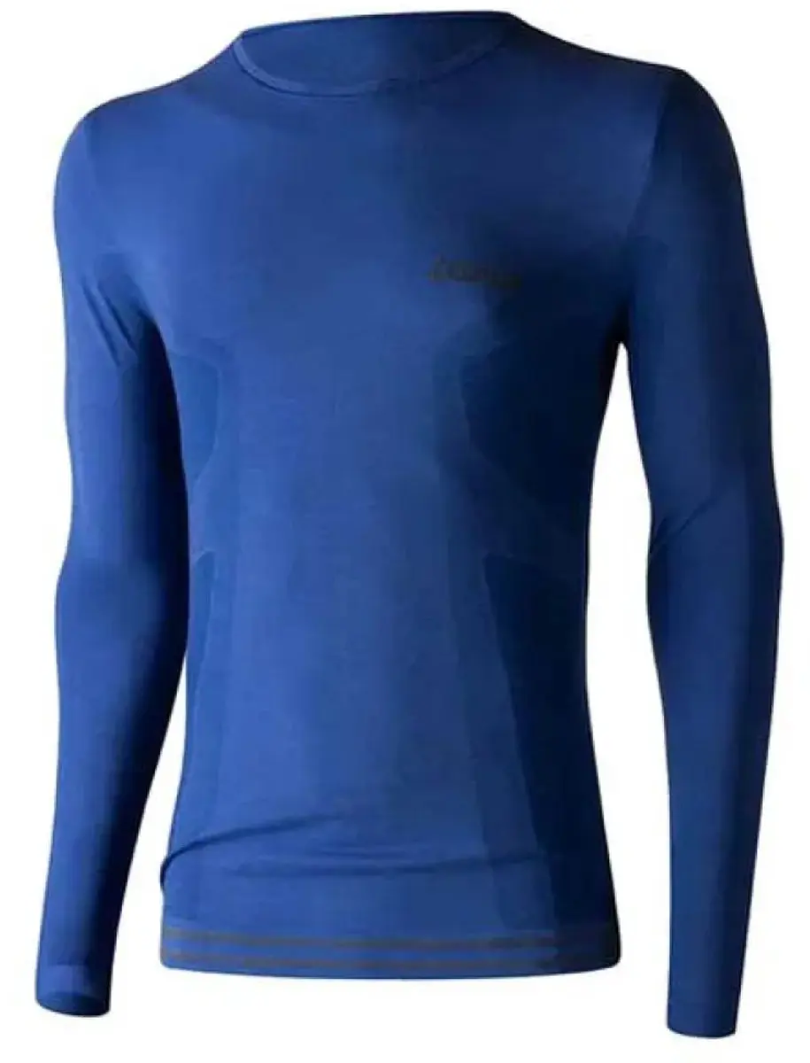 Lenz Merino 6.0 Lange Mouwen Basislaag Blauw M Man