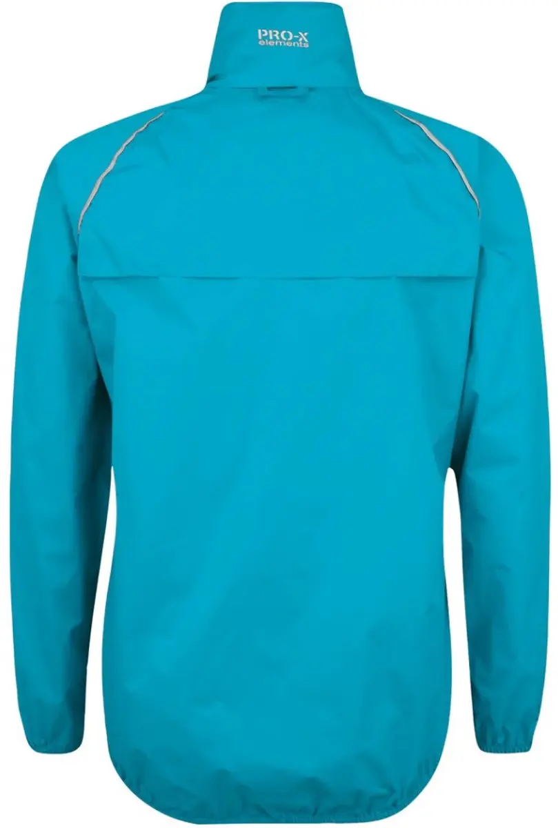 Pro-X Elements Packable Waterdicht Damesjack - Blauw - 6XL - afbeelding 3 van 4