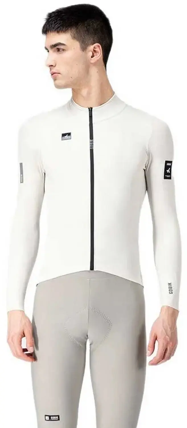 Gobik Pacer Solid 2.0 Trui Met Lange Mouwen Wit M Man