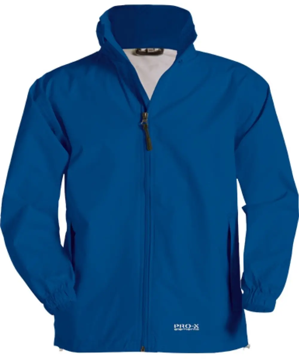 Blauwe lichtgewicht kinder regenjas Richwood jr. van Pro-X Elements 152