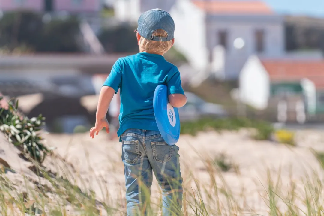 BS Toys Disc Deluxe Werpspel - Disc Gooien Spel - Kinderspeelgoed 1 tot 4 Spelers - Buitenspeelgoed - Werpspel kinderen - Gezelschapspellen kinderen - Cadeau kind - Spelletjes voor kinderen - Buiten speelgoed - Buitenspel - Buiten Spellen