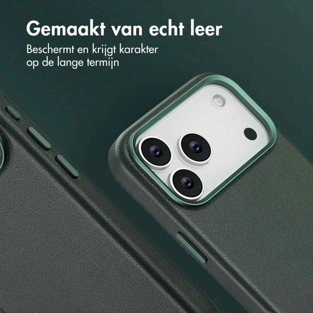 Accezz Hoesje iPhone 17 Pro Max - Cedar Green - MagSafe