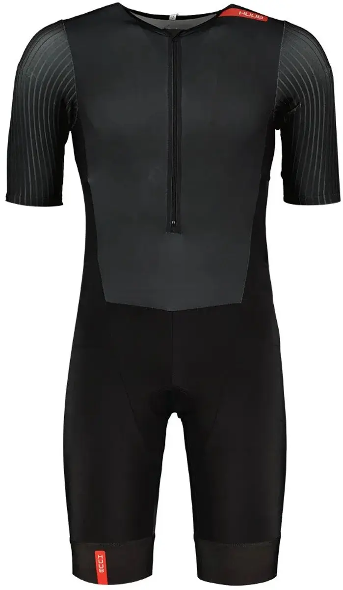 Huub Eternal Aero Lc Korte Mouw Triatlonpak Zwart S Man
