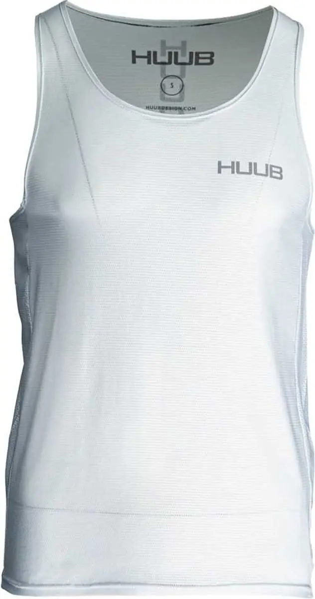 Huub Technical Training Mouwloos T-shirt Wit M Man