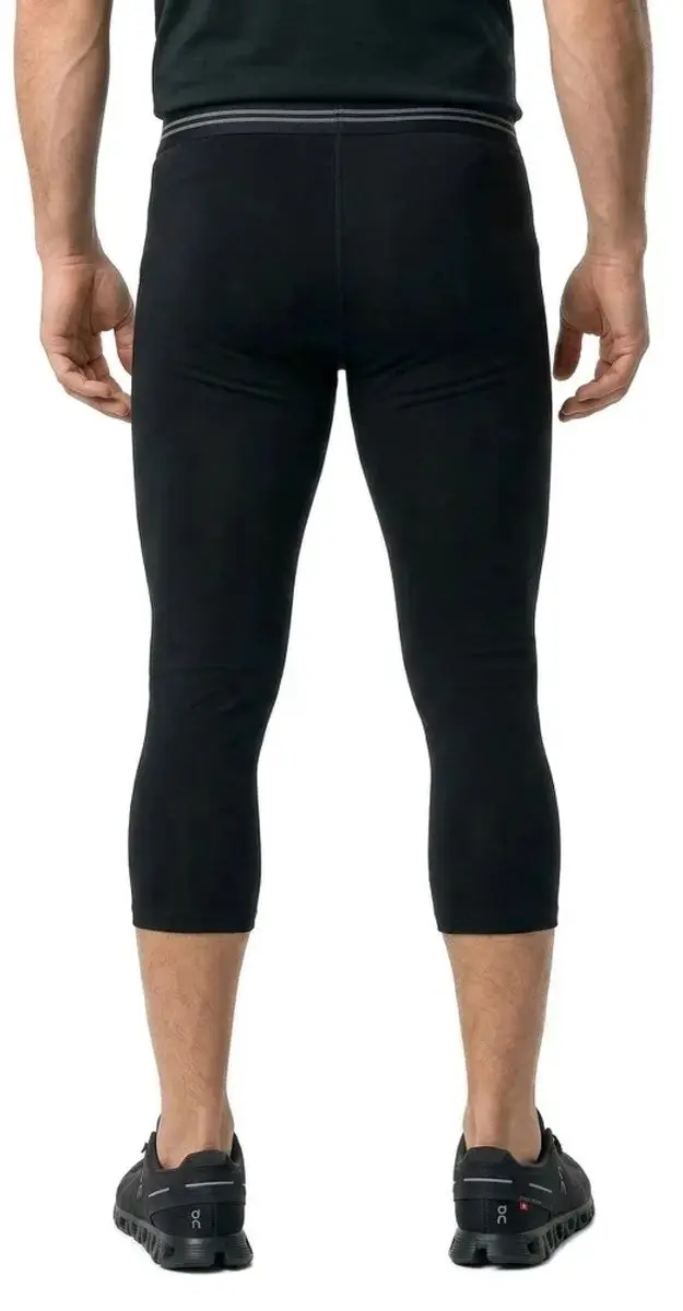 Lenz Merino 6.0 3/4 Legging - Zwart - XL - afbeelding 3 van 4