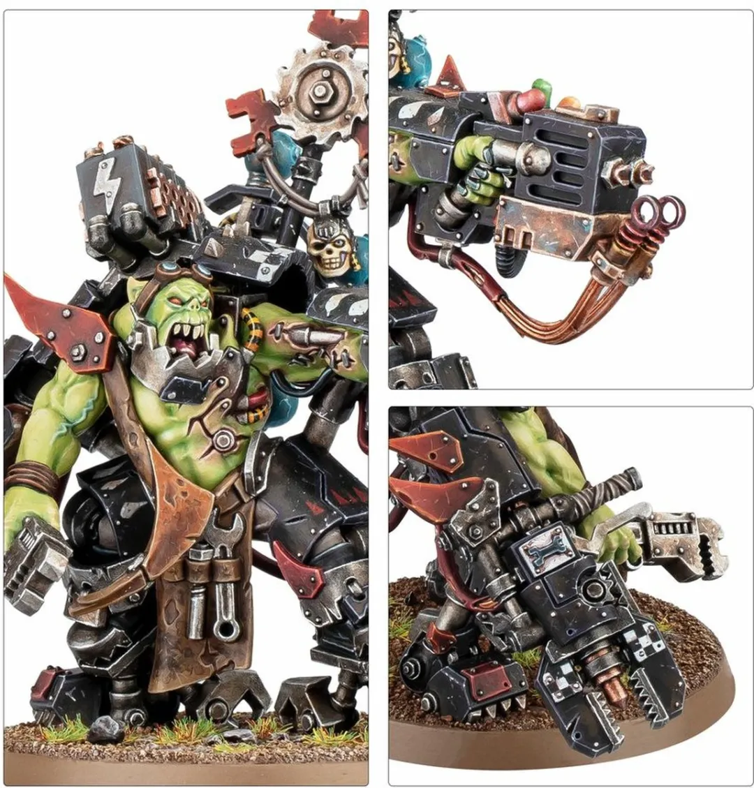 Games Workshop Warhammer 40K Orks Big Mek 50-68 - Meerkleurig