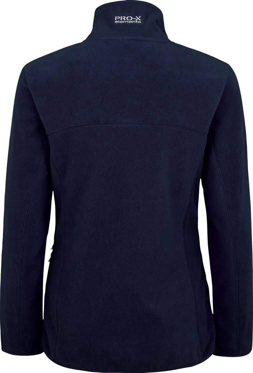 Pro-x Elements Fleecevest Britta Dames Polyester Navy Maat 46 - afbeelding 2 van 2