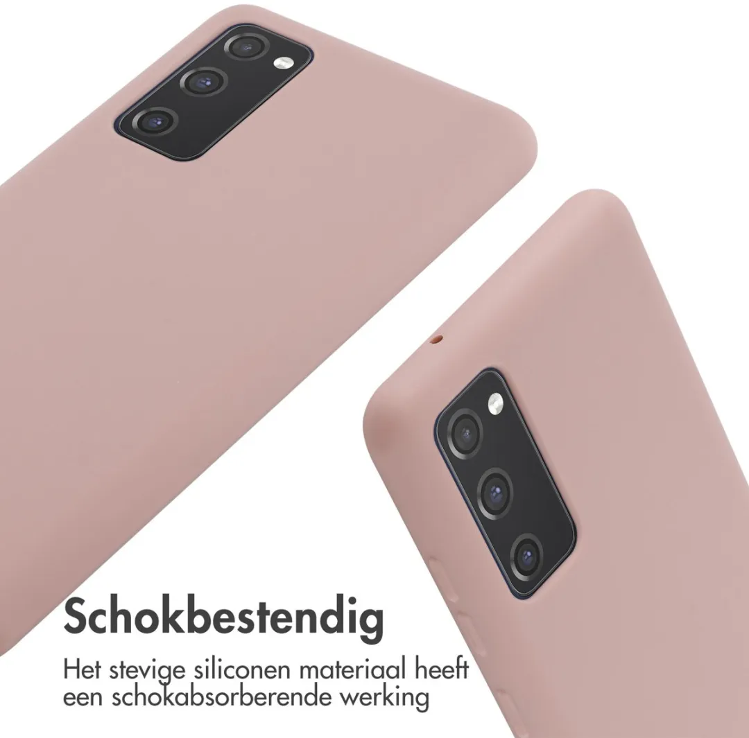 Imoshion Hoesje Samsung Galaxy S20 FE - Siliconen - Sand Pink - afbeelding 6 van 6