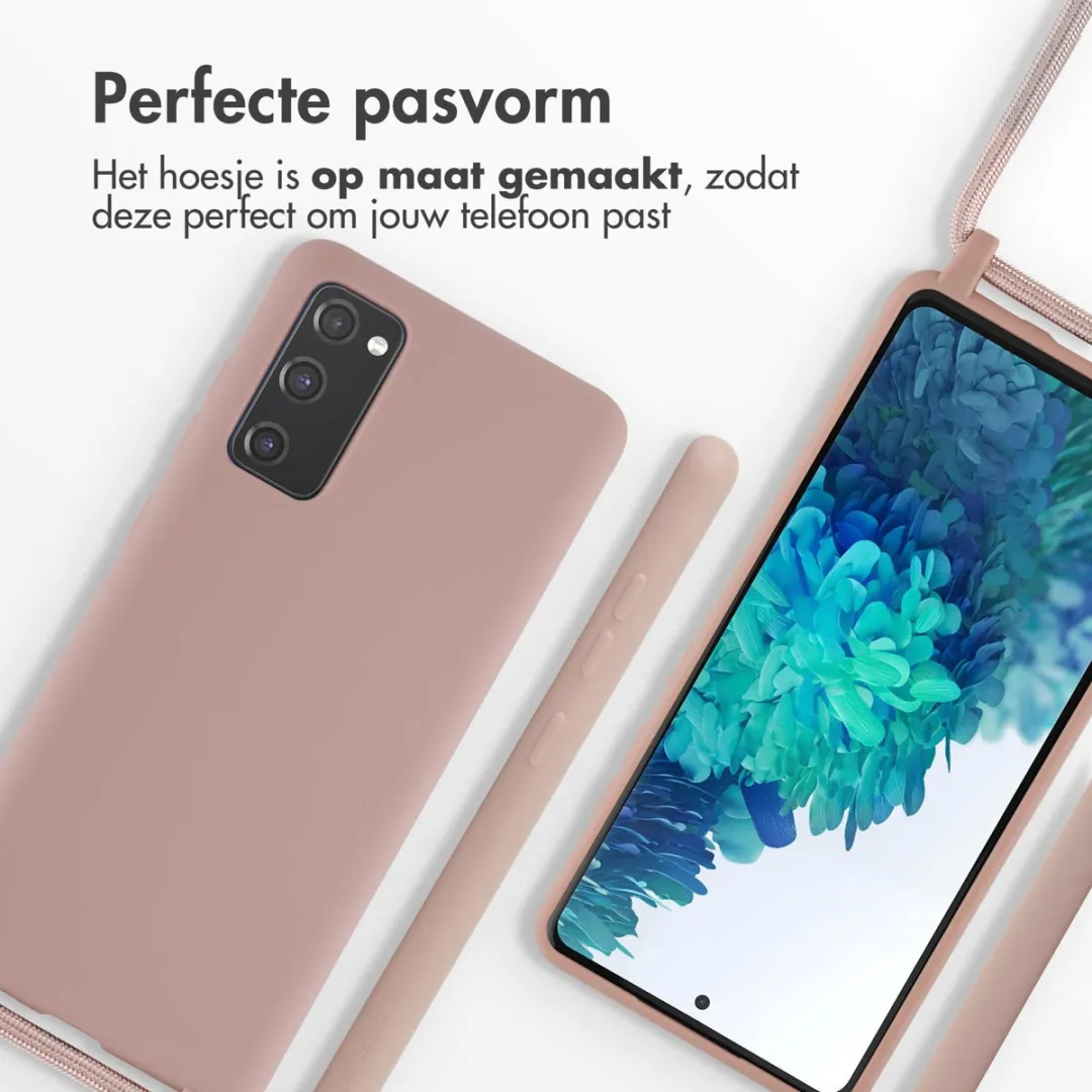 Imoshion Hoesje Samsung Galaxy S20 FE - Siliconen - Sand Pink