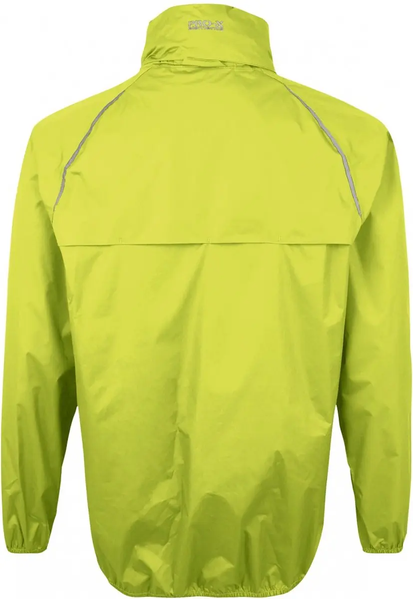 Pro-X Elements Packable Regenjas - Geel - 6XL - afbeelding 3 van 6