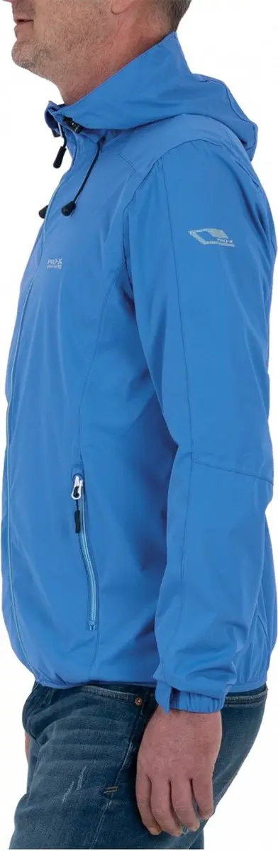 Pro-X Elements Donovan Opbergbare Regenjas - Briljant Blauw - XL - afbeelding 6 van 6