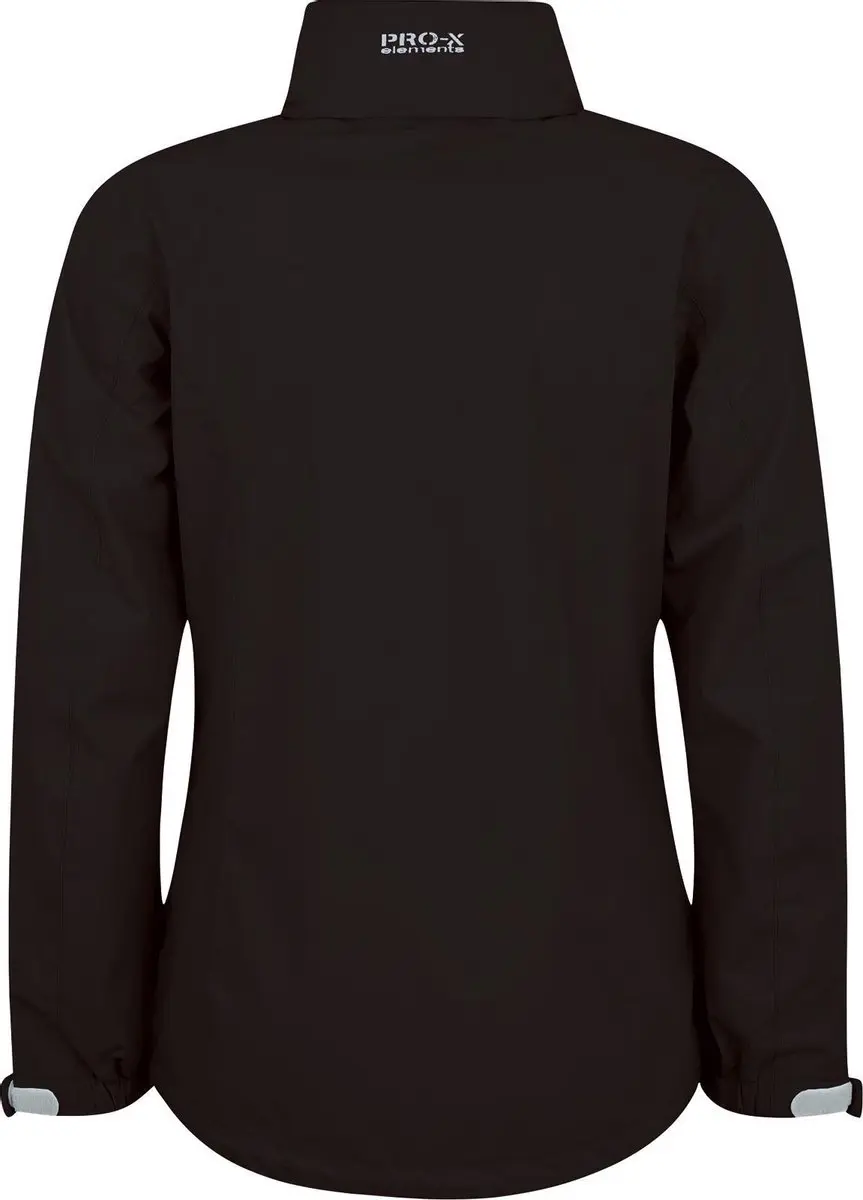 Pro-X Elements Eliza Opbergbare Regenjas Dames - Zwart - afbeelding 3 van 4