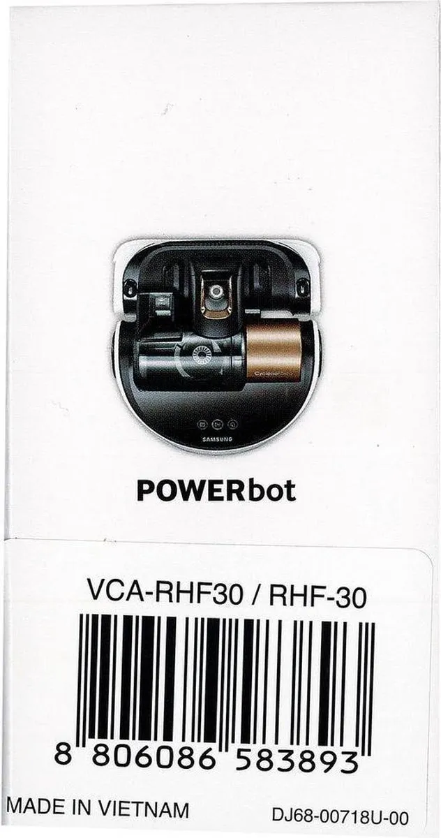 Samsung Filter Robot VR20J/H - Cilinderstofzak RHF30 - Zwart