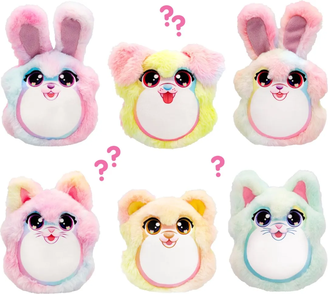 Imc Toys Cotton Cuties Mini Geurende Suikerspin Knuffel 12cm - Multikleur