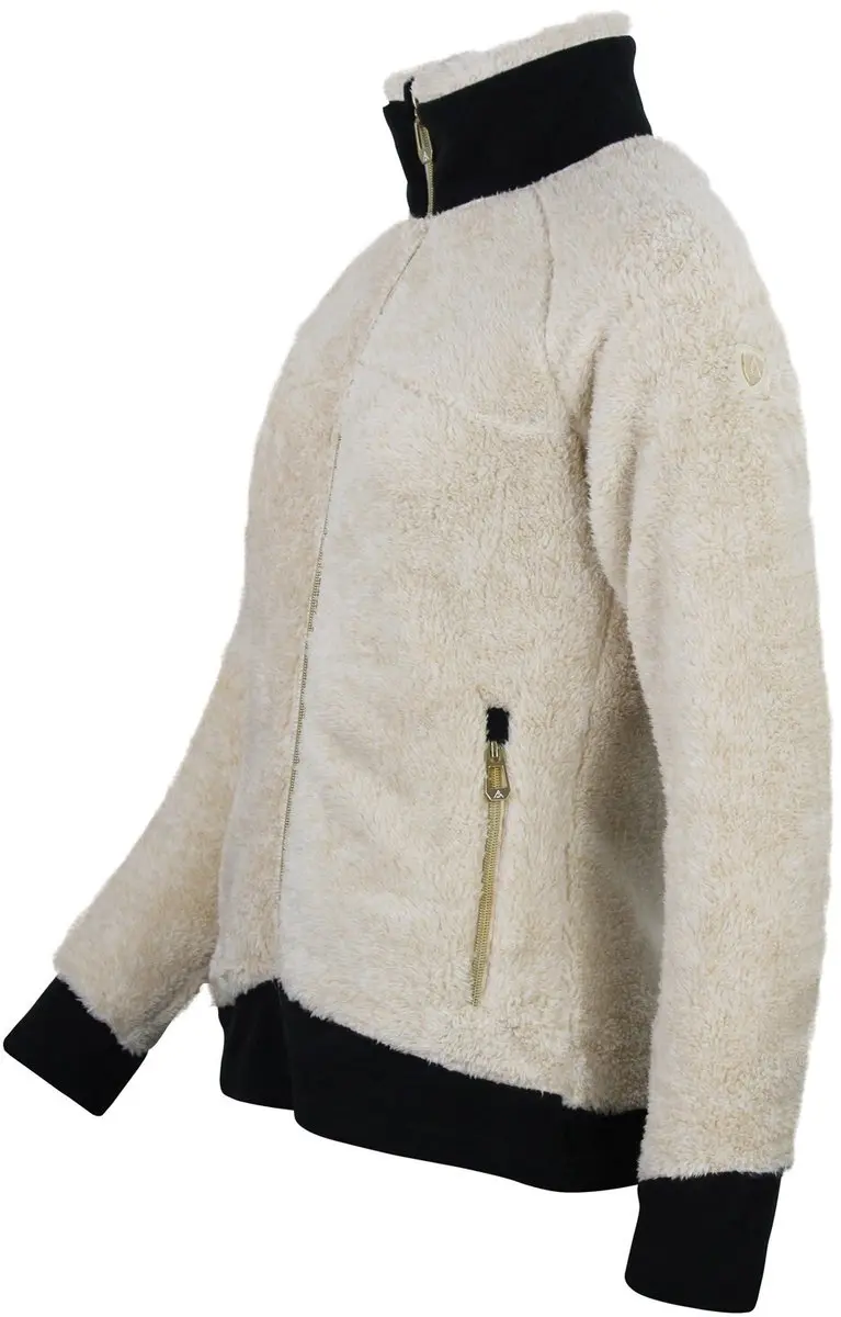 Peak Mountain Damesfleece - Antraciet - S - afbeelding 4 van 4