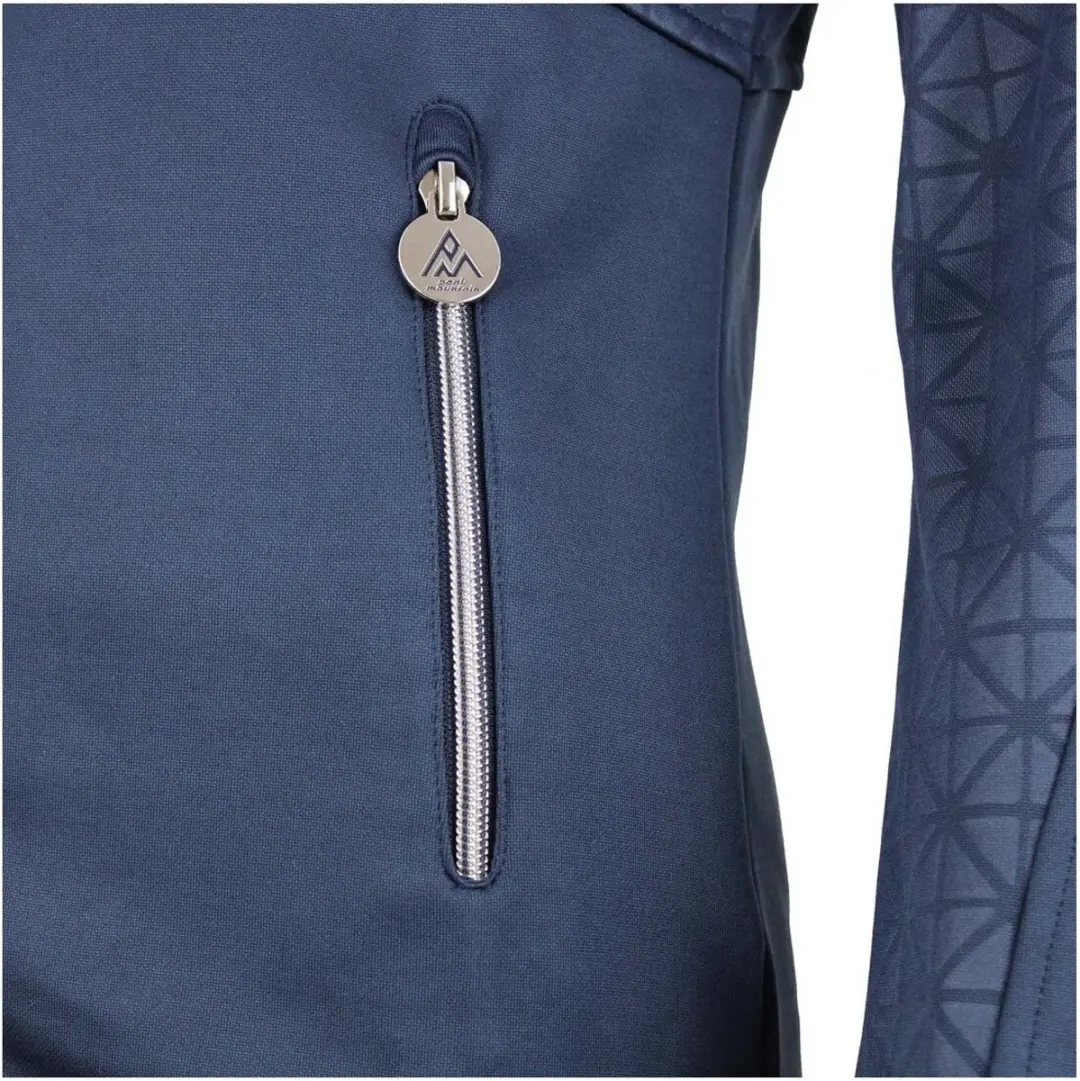 Peak Mountain Polarshel Amonwz Damesjas - Blauw - S - afbeelding 2 van 5