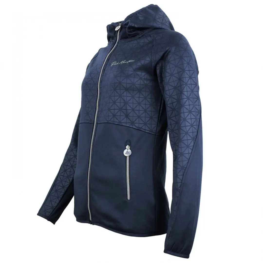 Peak Mountain Polarshel Amonwz Damesjas - Blauw - S - afbeelding 4 van 5