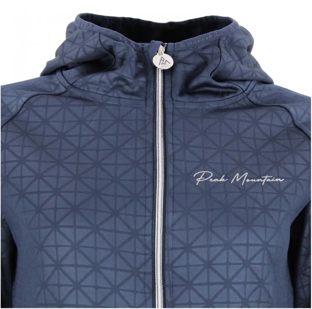 Peak Mountain Polarshel Amonwz Damesjas - Blauw - S - afbeelding 5 van 5