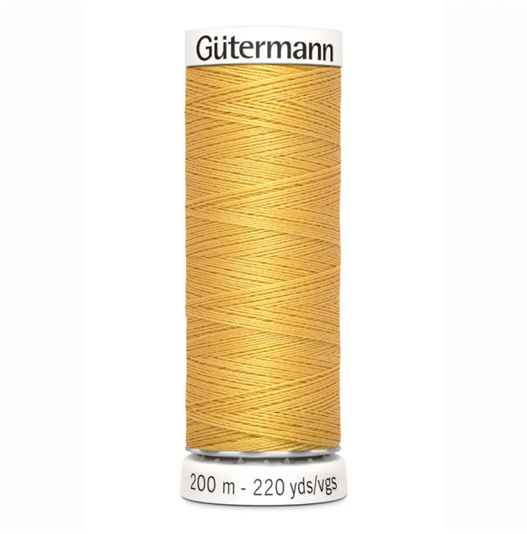 Gutermann Polyester Naaigaren 200m - Geel