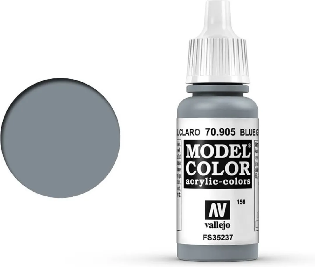 Vallejo Model Color Blue Grey Pale Acrylverf 17ml