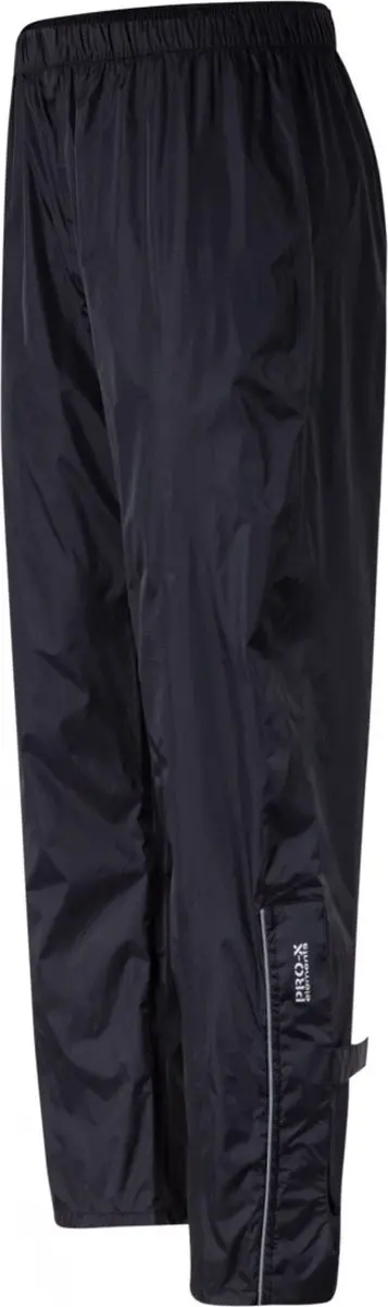 Zwarte lichtgewicht dames regenbroek Tramp van Pro-X Elements XXXL