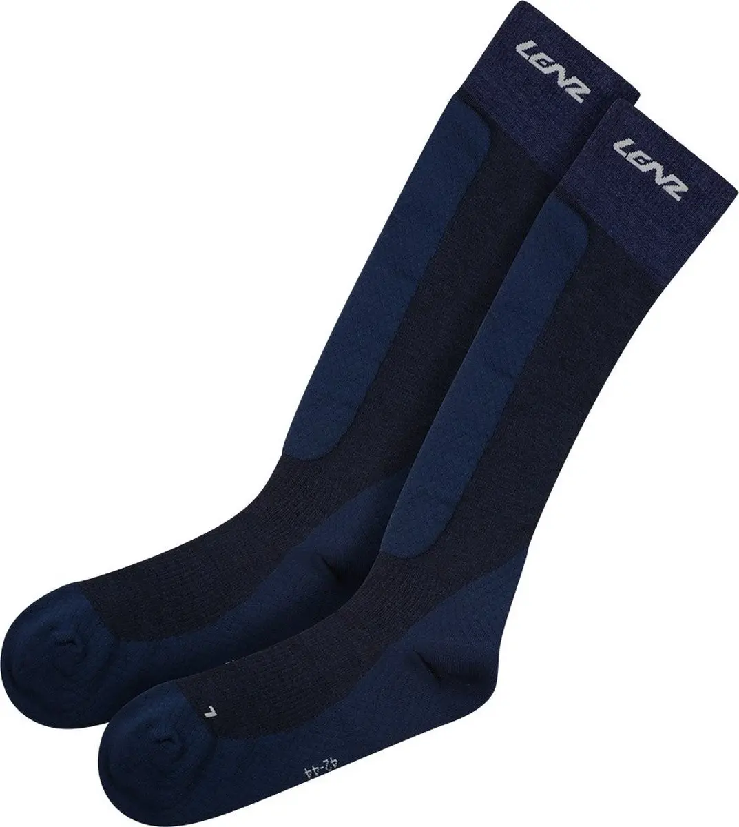 Lenz Merino Winter 2 Lange Sokken Blauw EU 45-47