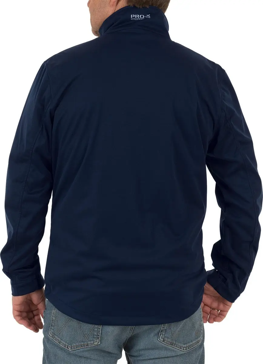 Pro-X Elements Dario Softshell Jas Heren - Marineblauw - XXL - afbeelding 4 van 5