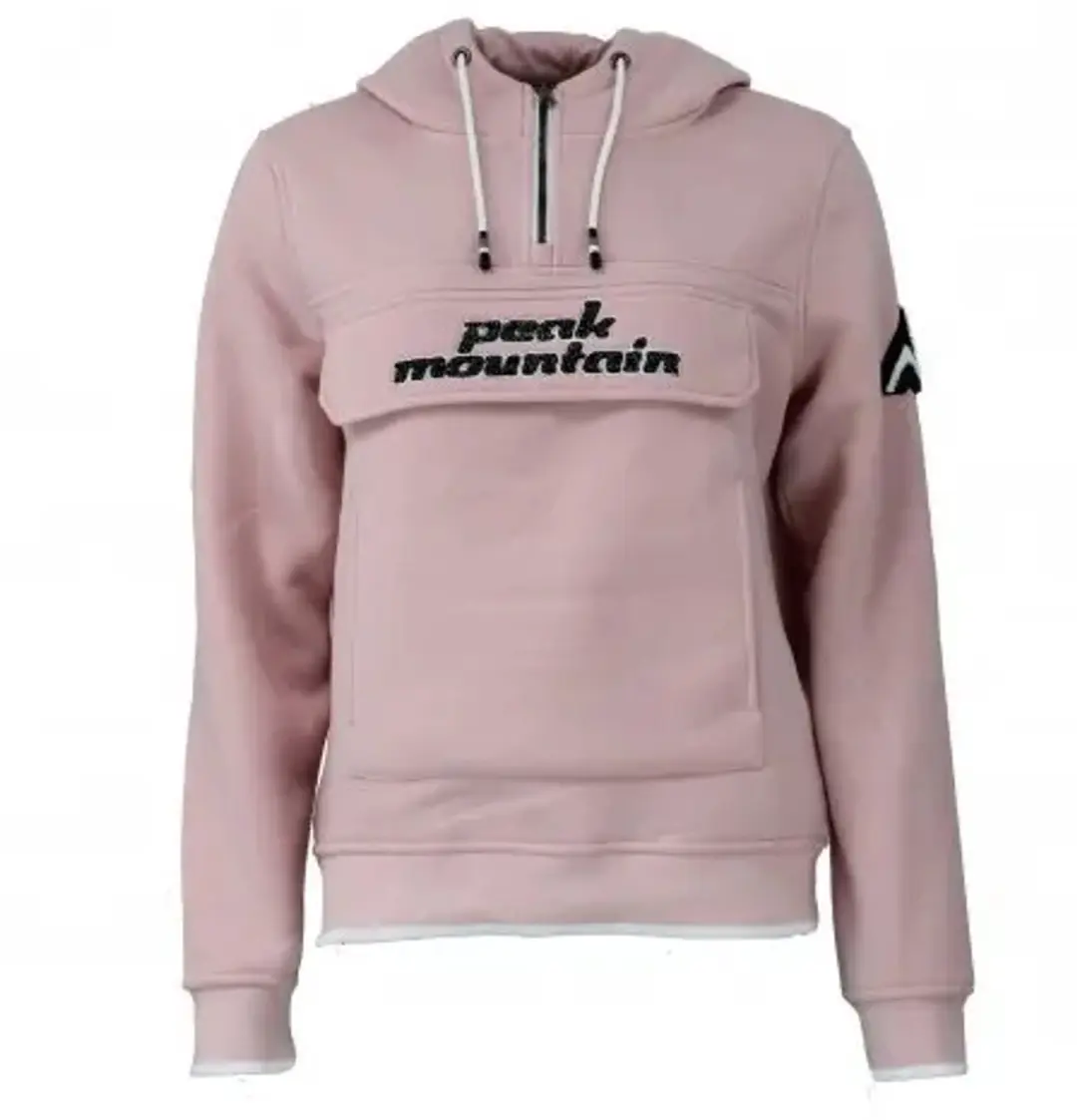 Dames fleece sweater met capuchon Peak Mountain Aflow