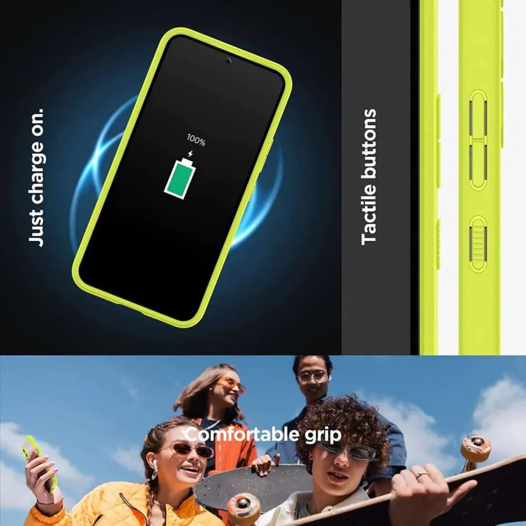 Spigen Ultra Hybrid Hoesje ACS06099 - Groen/Transparant - afbeelding 4 van 6