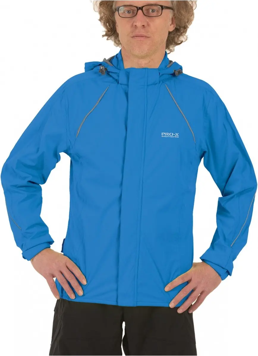 Pro-X Elements Jayden 4way Regenjas - Blauw - XXL - afbeelding 4 van 6