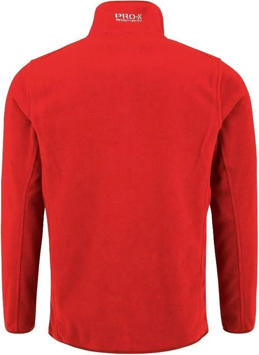 Pro-X Elements Ohio Heren Fleece Outdoorvest - Rood - L - afbeelding 2 van 2