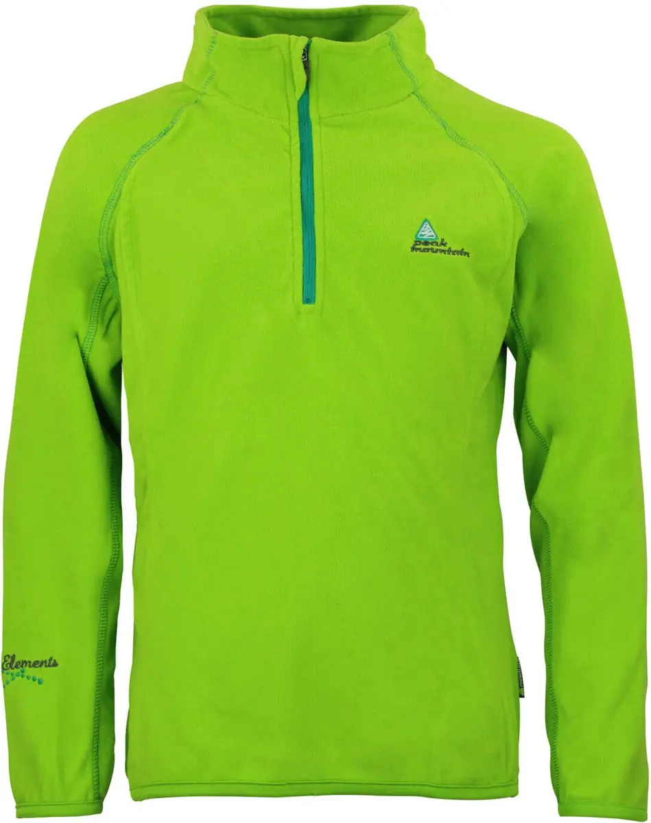 Peak Mountain Gafine Microfleece Sweatshirt Meisjes met Halve Rits