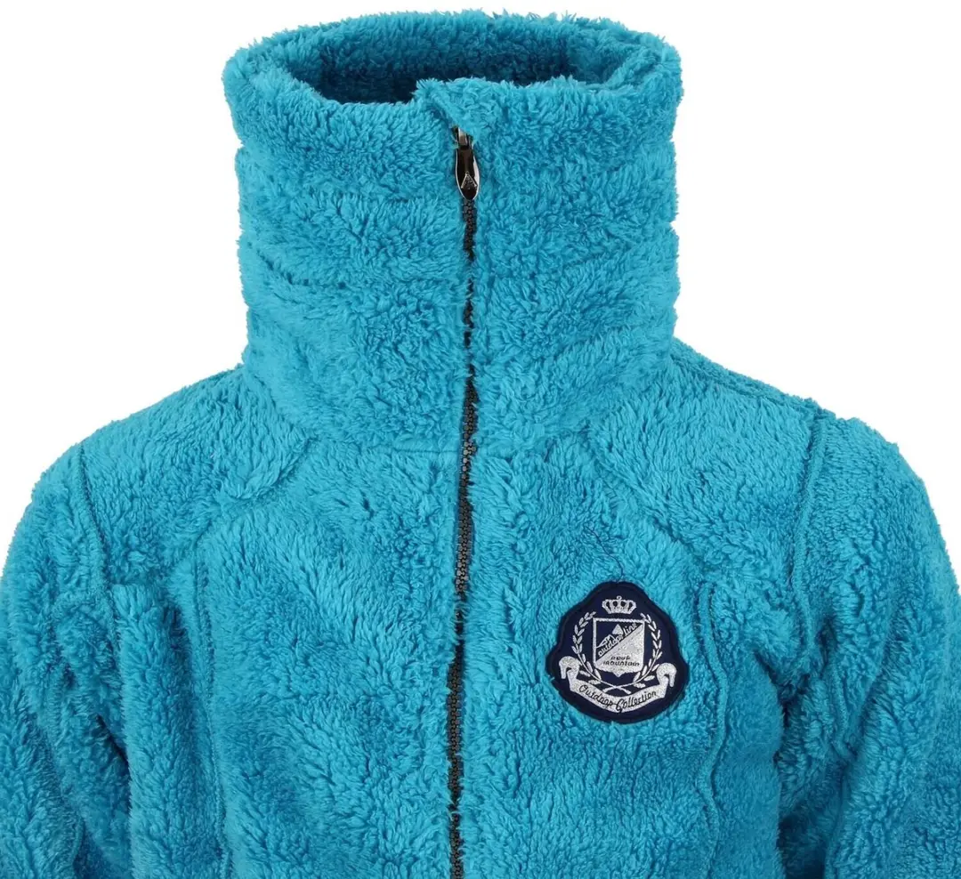 Peak Mountain Gasana Fleece Meisjes - Turquoise - afbeelding 2 van 4