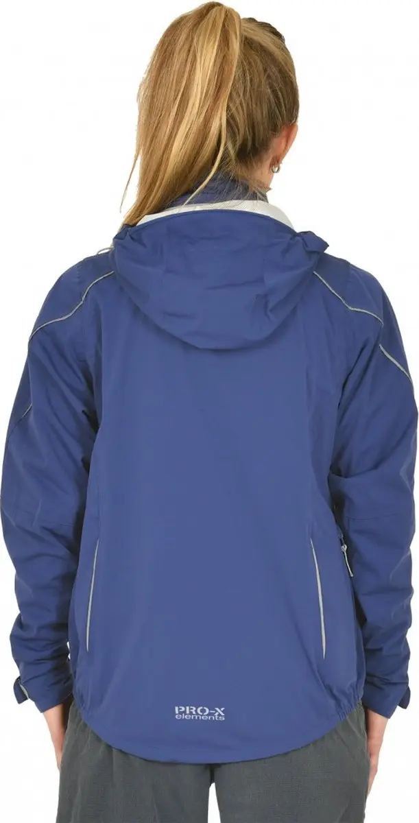 Pro-X Elements Layla 4way Dames Fietsjack - Blauw - afbeelding 4 van 6