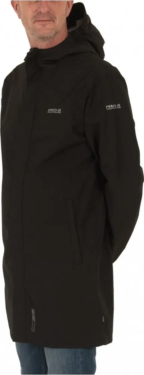 Pro-X Elements Trench Regenjas Heren - Zwart - XXL - afbeelding 6 van 6