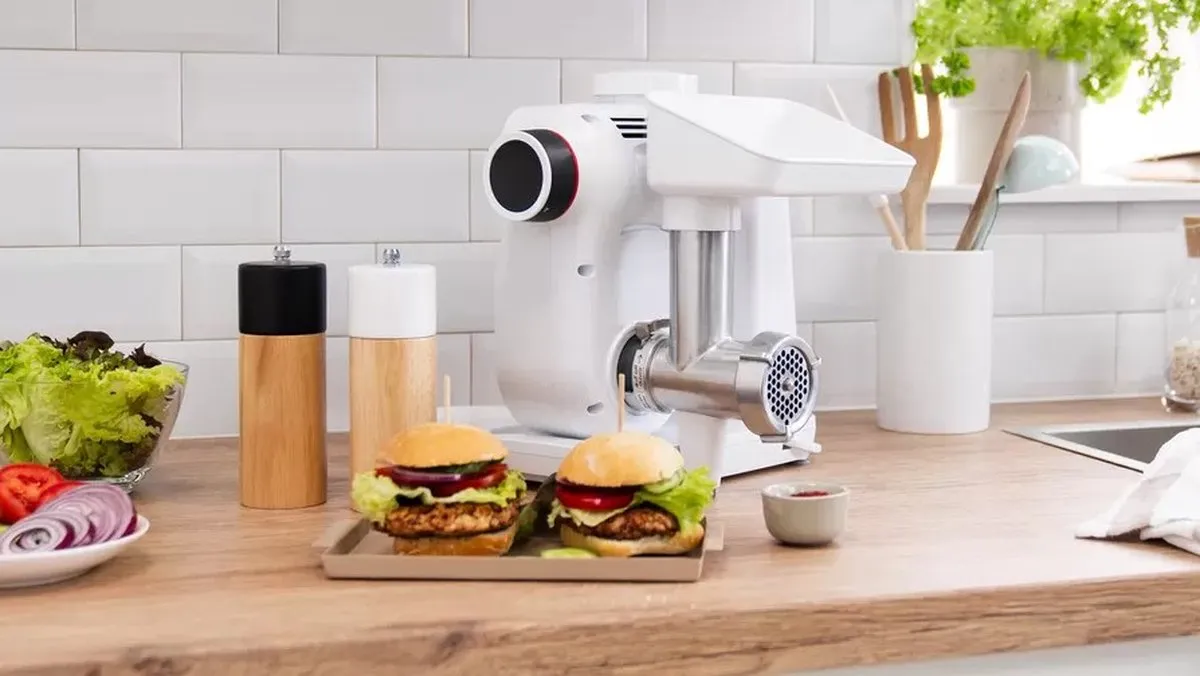 Bosch MUZS2FWW Gehaktmolenaccessoire - Wit - Gesatineerd staal