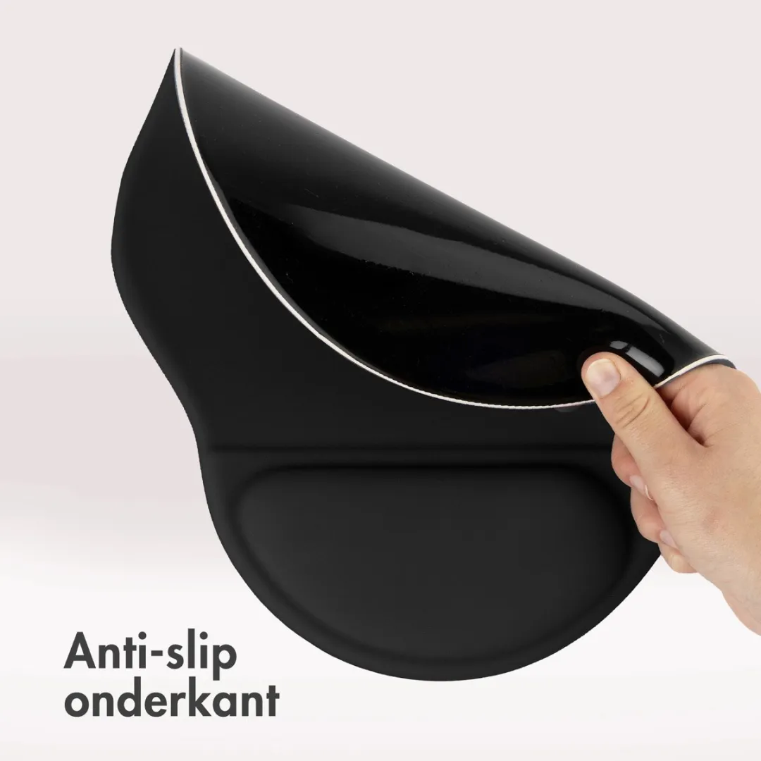 Imoshion Ergonomische Muismat SH00064773 - 30x25cm - Zwart - afbeelding 6 van 6