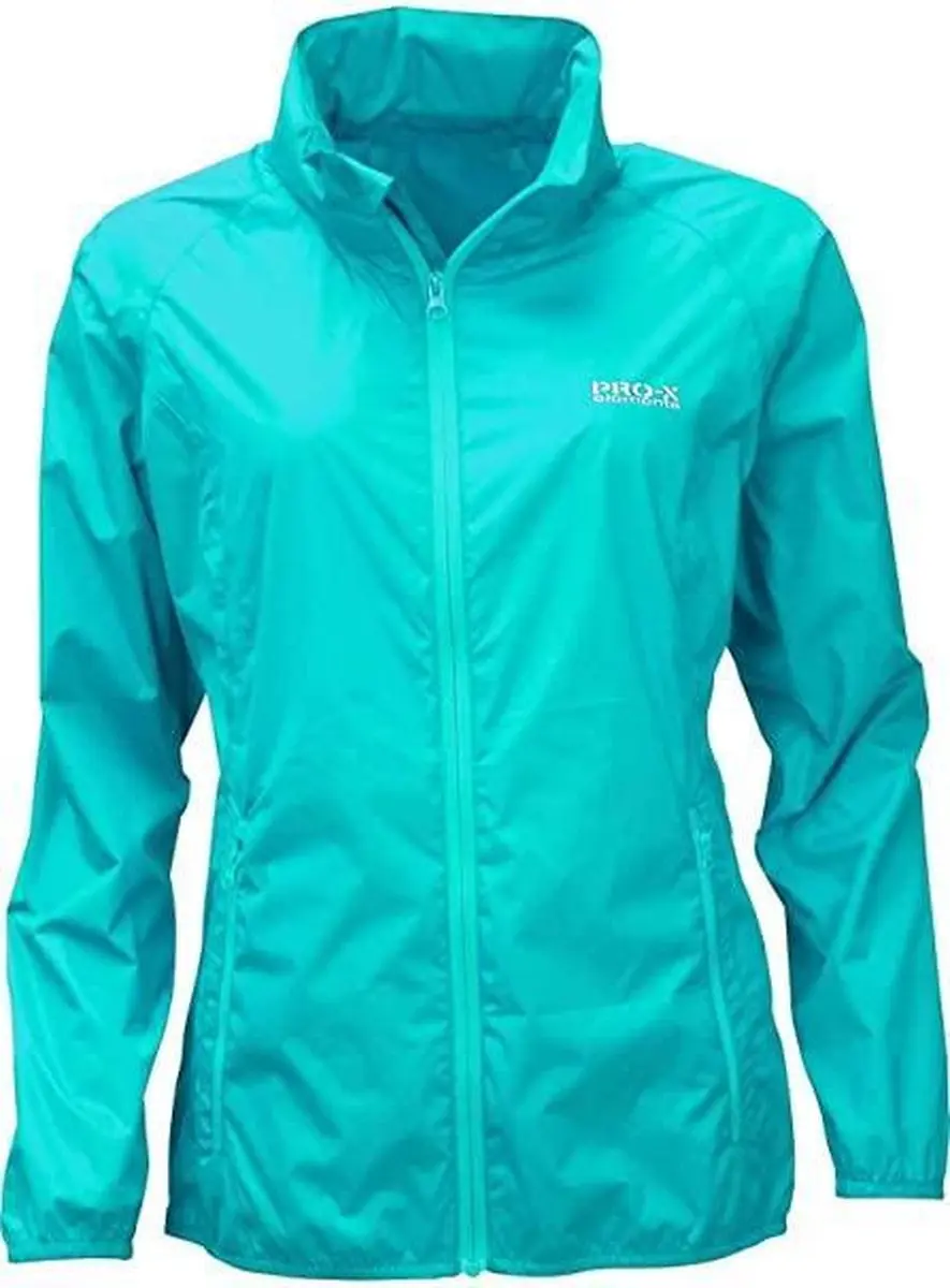 Pro-X Elements LADY PACKable Regenjas - Neon Turquoise - afbeelding 6 van 6