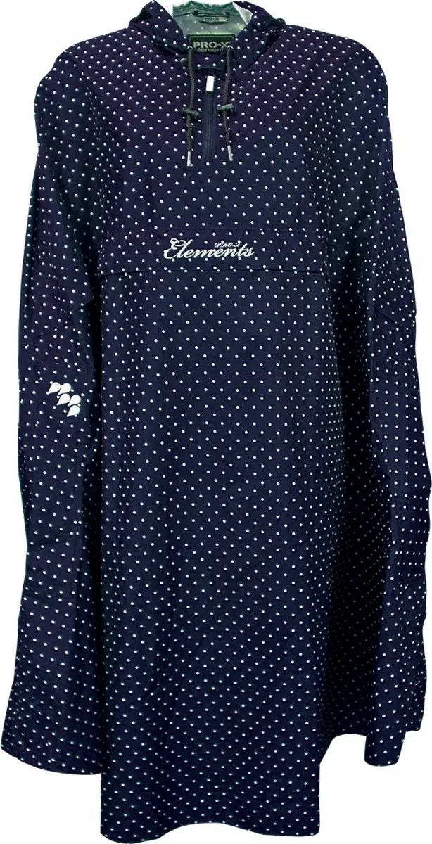 Pro-X Elements Alena Regenponcho Dames - Blauw - L/XL - afbeelding 3 van 3