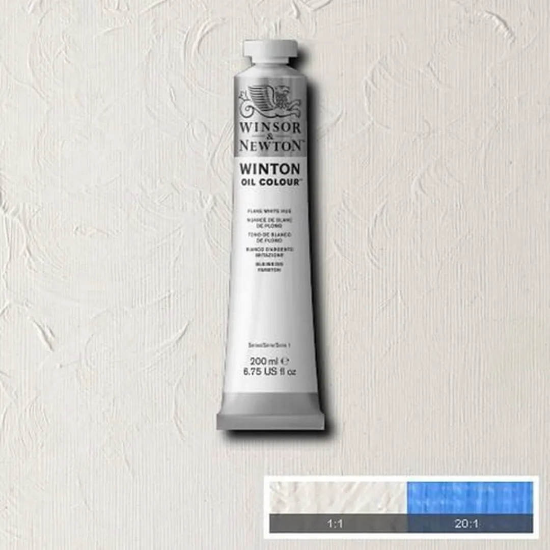 Winsor & Newton Winton Olieverf Flake White Hue 200ml