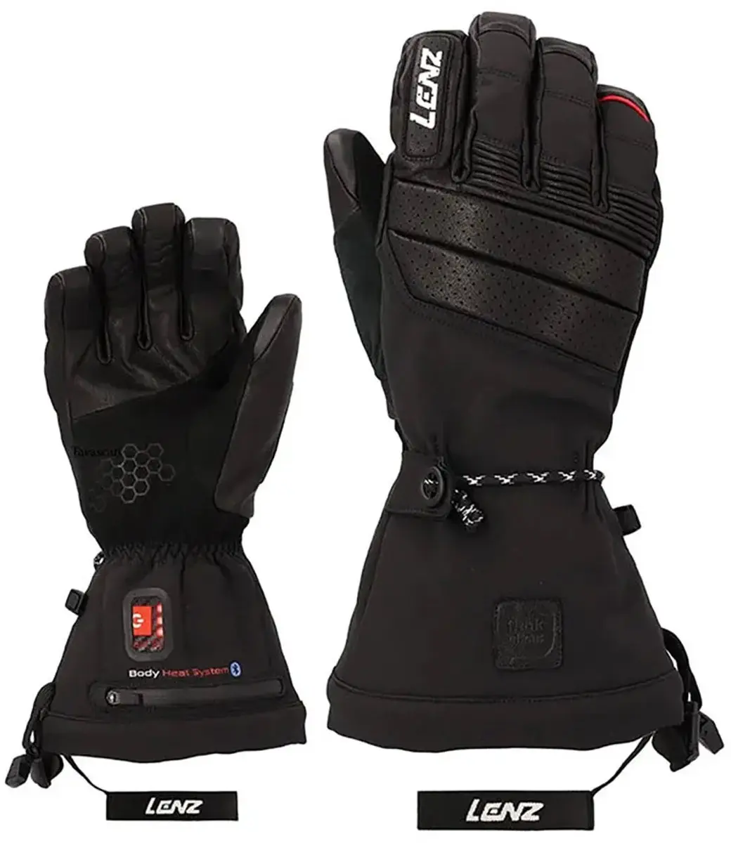 Lenz Heat 9.0 Finger Cap Verwarmde Handschoenen - Zwart XL - afbeelding 2 van 2
