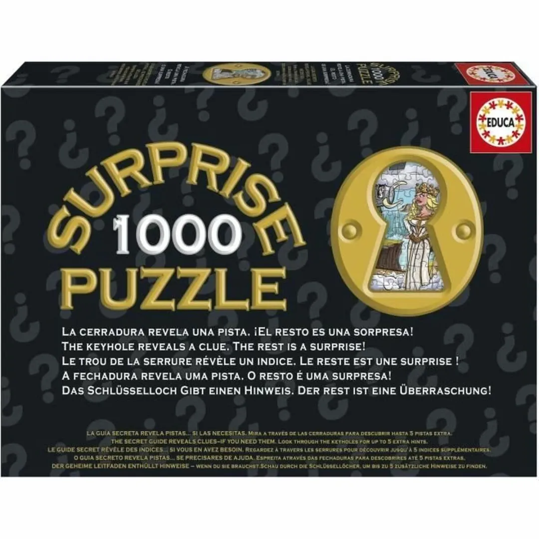 Educa Mesa Redonda de Caballeros Puzzel 1000 Stuks