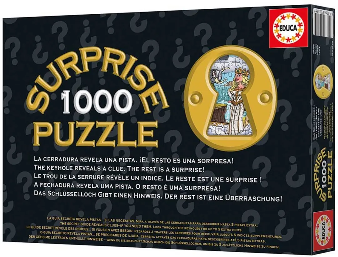 Educa Mesa Redonda de Caballeros Puzzel 1000 Stuks